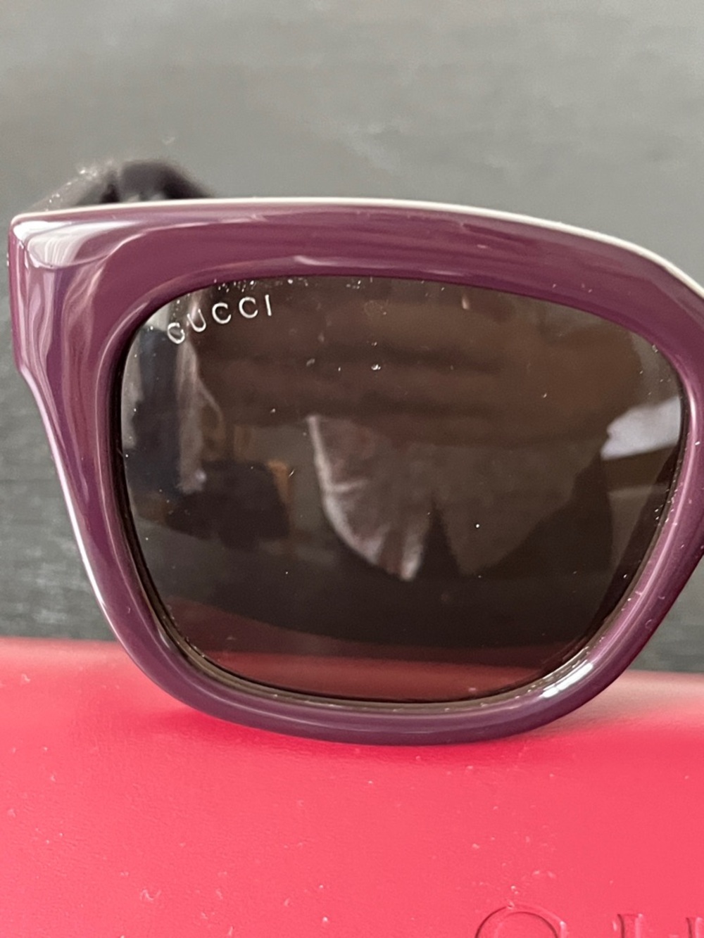 GUCCI Oversized Women's Sunglasses HATER BLOCKERS NWT - Picture 5 of 10